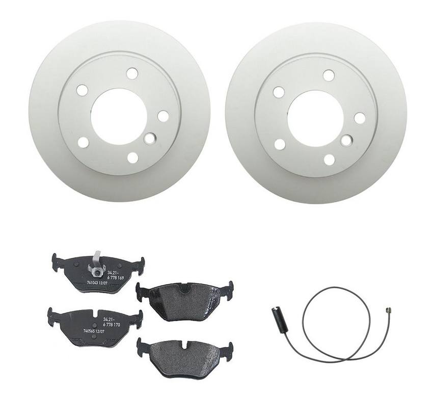 BMW Brake Kit - Pads and Rotors Rear (280mm)